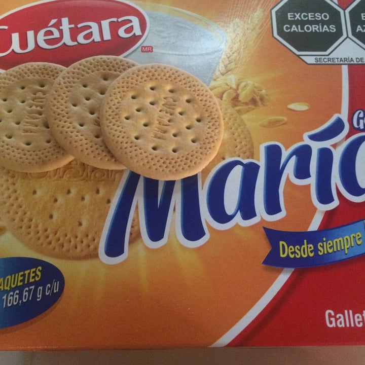 photo of Cuétara Galletas Marías shared by @veganely on  19 Jan 2021 - review