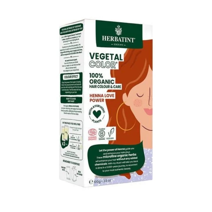 photo of Herbatint Tintura cabelo Bio henna shared by @monicabarbosa on  14 May 2022 - review