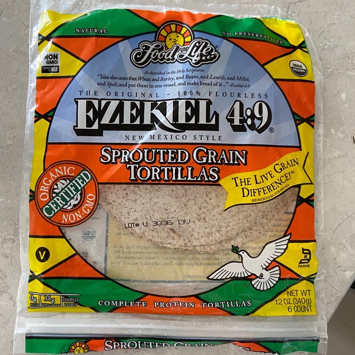 Ezekiel Sprouted Grain Tortillas Review abillion