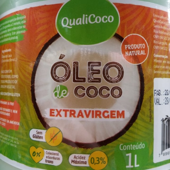 review photo of Qualicoco Óleo de côco extravirgem shared by @cam1la on 04 May 2022 - review