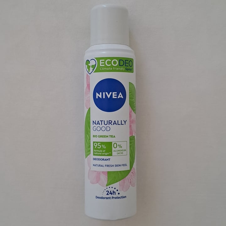 photo of Nivea Deodorante naturally good spray shared by @orsolapi on  21 Aug 2022 - review