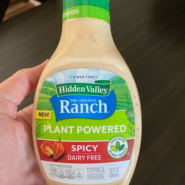 photo of Hidden Valley plant powered spicy ranch shared by @astormyone on  12 May 2022 - review