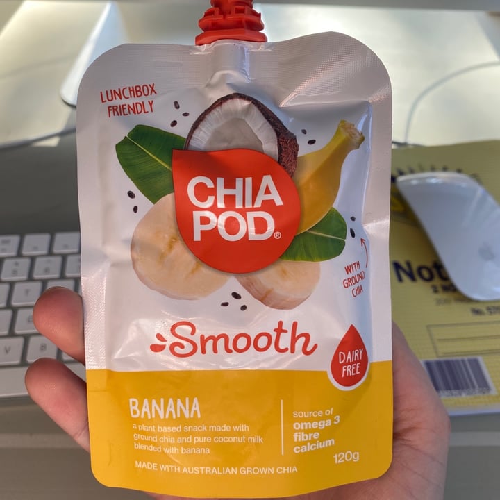 photo of Chia Pod Banana Chia Pod shared by @moniquecourtney on  10 Aug 2020 - review