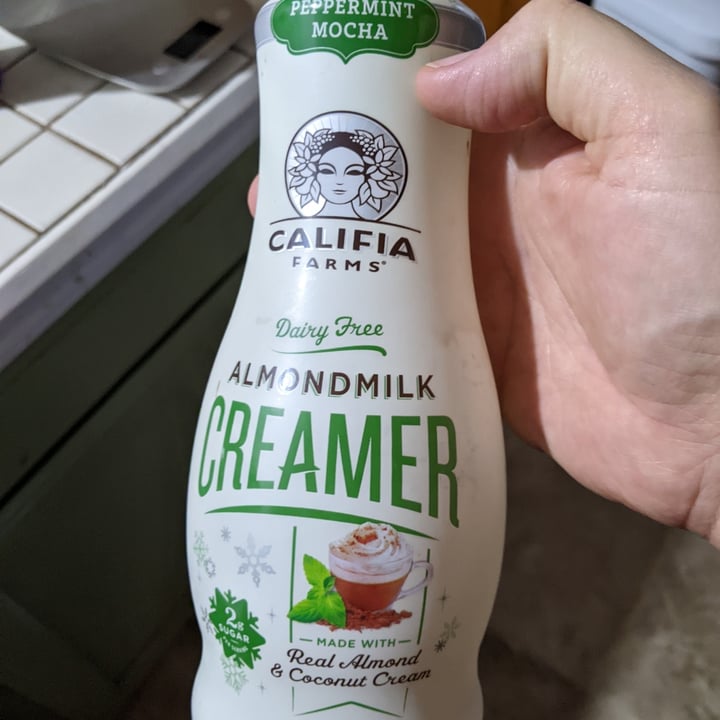 review photo of Califia Farms Peppermint Mocha Almondmilk Creamer shared by @hipptripp on 14 Dec 2021 - review