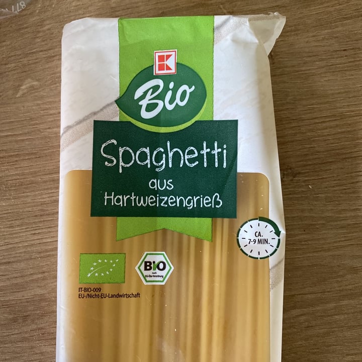 photo of Kaufland Bio Spaghetti aus Hartweizengrieß shared by @jojx on  24 Sep 2021 - review