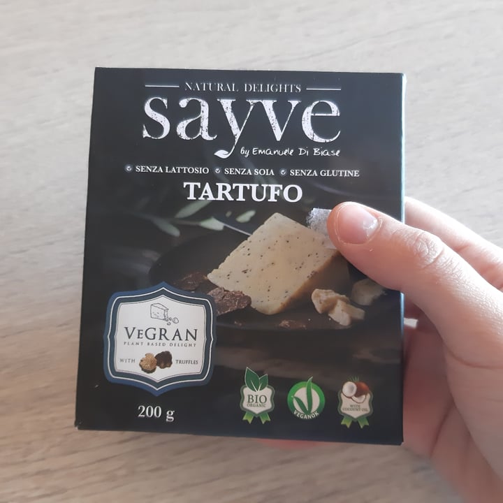 photo of Sayve Truffle cheese shared by @drowninwine on  09 Apr 2021 - review
