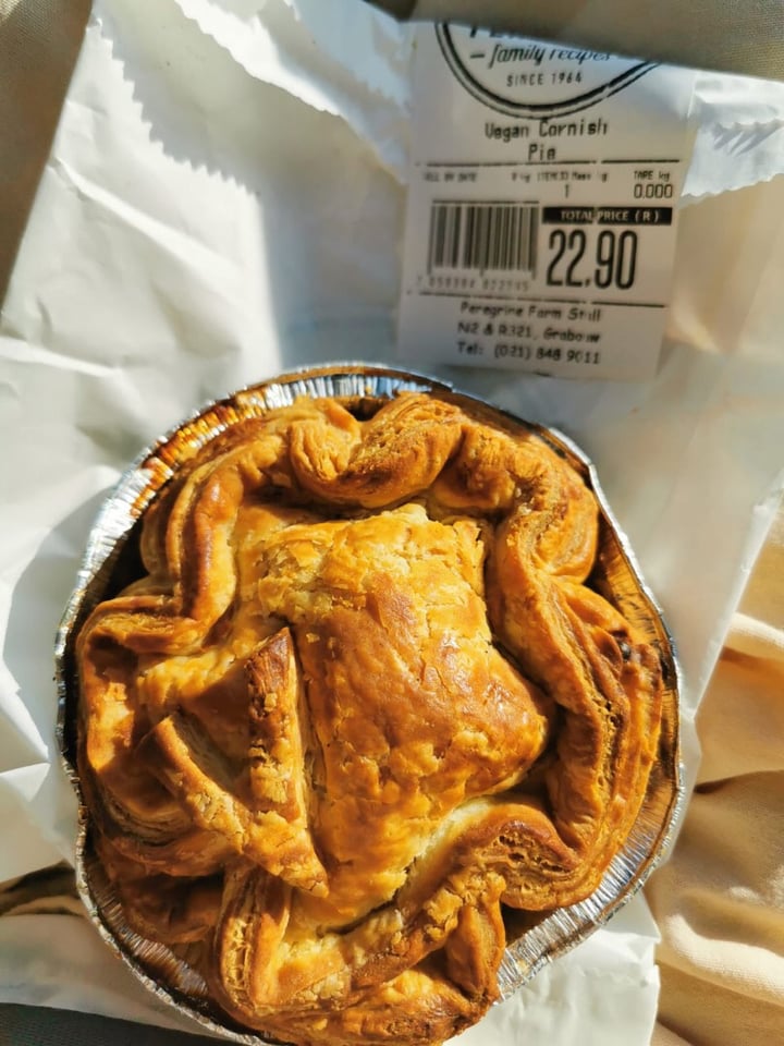photo of Peregrine Farm Stall Vegan Lentil Cornish Pie shared by @sanctuarymike on  18 Sep 2019 - review