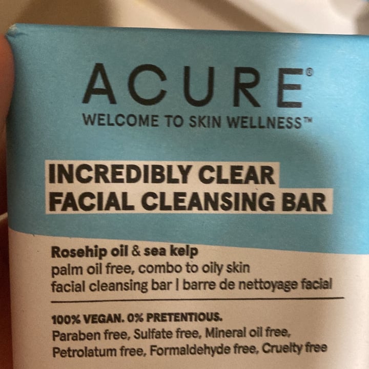 photo of Acure Facial Cleasing Bar shared by @debbiekrueger on  28 Apr 2022 - review
