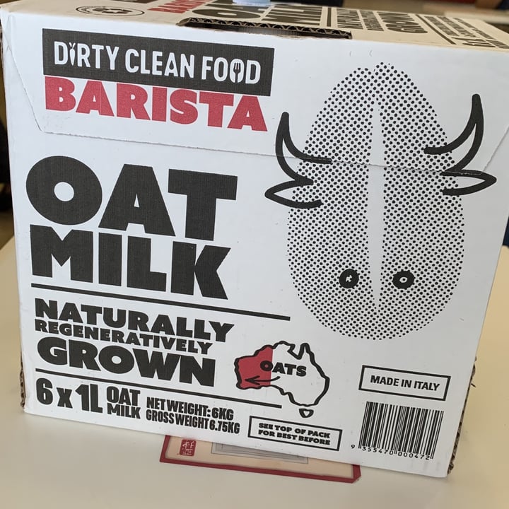 photo of dirty clean food Barista Oat Milk shared by @turtleisland on  16 Oct 2022 - review