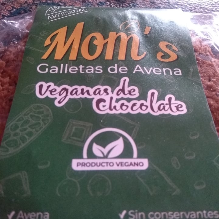 review photo of Mom's Galleta De Avena Con Chips De Chocolate shared by @noefracchia on 11 Sep 2022 - review