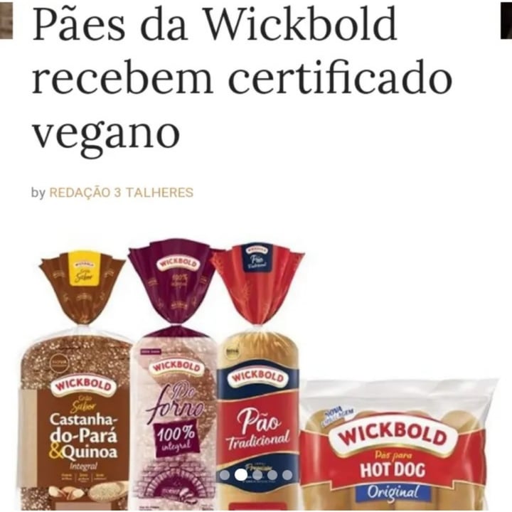 review photo of Wickbold Chia e Macadâmia shared by @andreaferraz on 24 May 2022 - review
