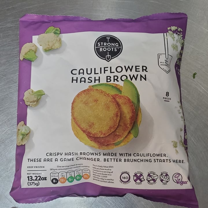 photo of Strong Roots Cauliflower Hash Browns shared by @oswaldogomez on  06 Dec 2021 - review