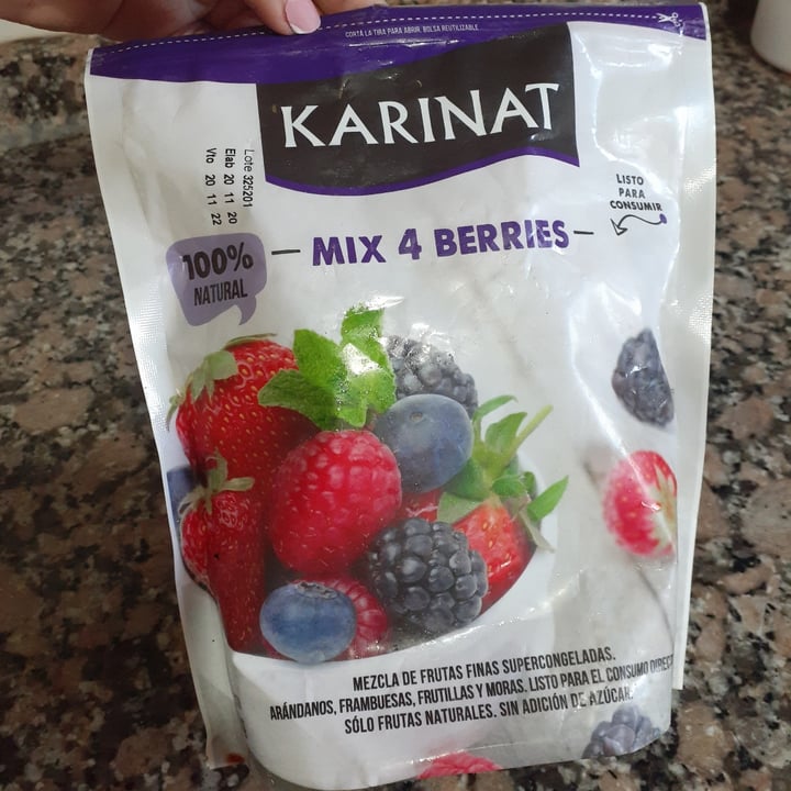photo of Karinat Mix 4 Berries shared by @beeliprez on  27 May 2021 - review