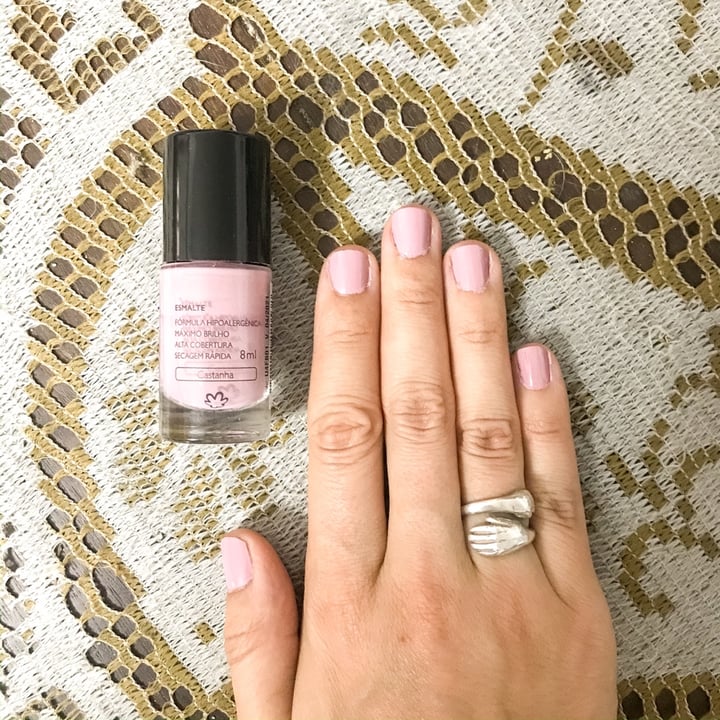 review photo of Natura Esmalte de Uña Castanha shared by @enveganada on 28 Feb 2020 - review