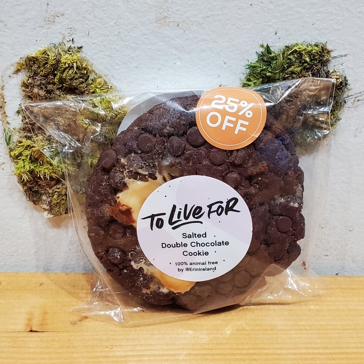 photo of To Live For Bakery Salted Double Chocolate Cookie shared by @alistairjackson on  25 Nov 2022 - review