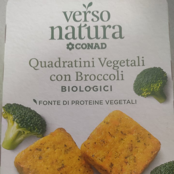 photo of Verso Natura Conad Veg Quadratini vegetali con broccoli biologici shared by @weed14 on  25 Sep 2022 - review