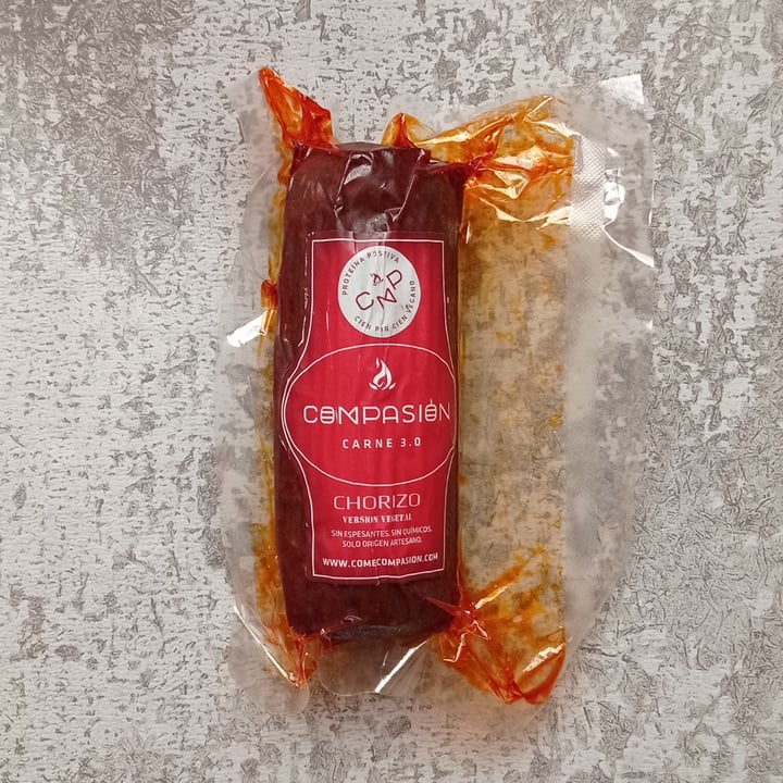 review photo of Come Compasión Carniceria Vegetal Chorizo shared by @patriciazb on 22 Feb 2022 - review
