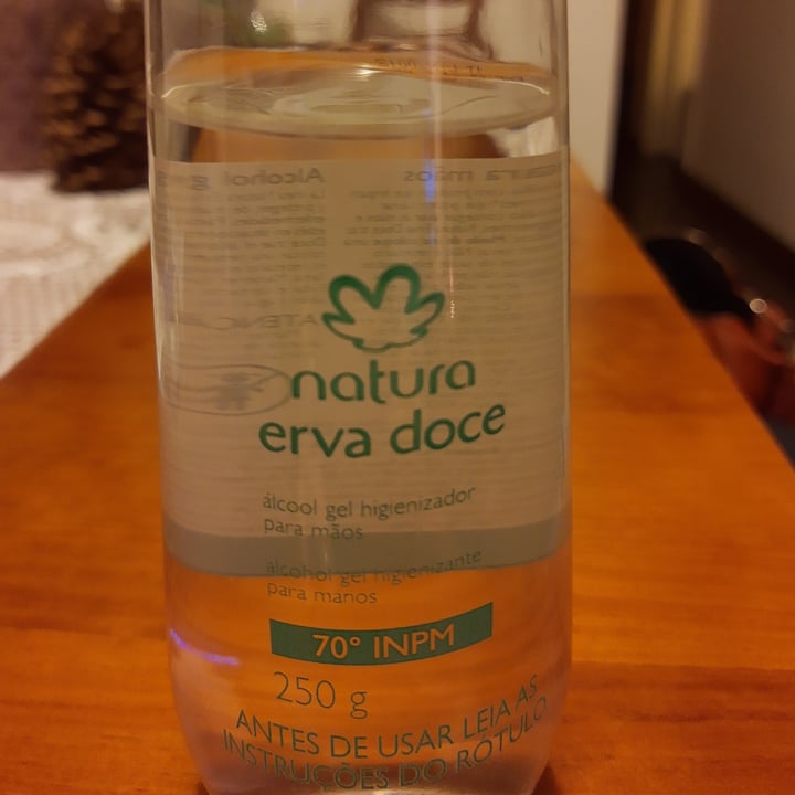 photo of Natura álcool em gel erva doce shared by @deborazanini on  19 Aug 2022 - review