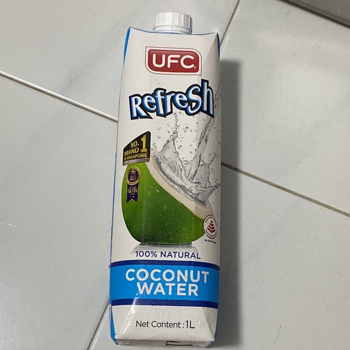 photo of UFC Coconut Water shared by @meganong on  30 Jan 2022 - review