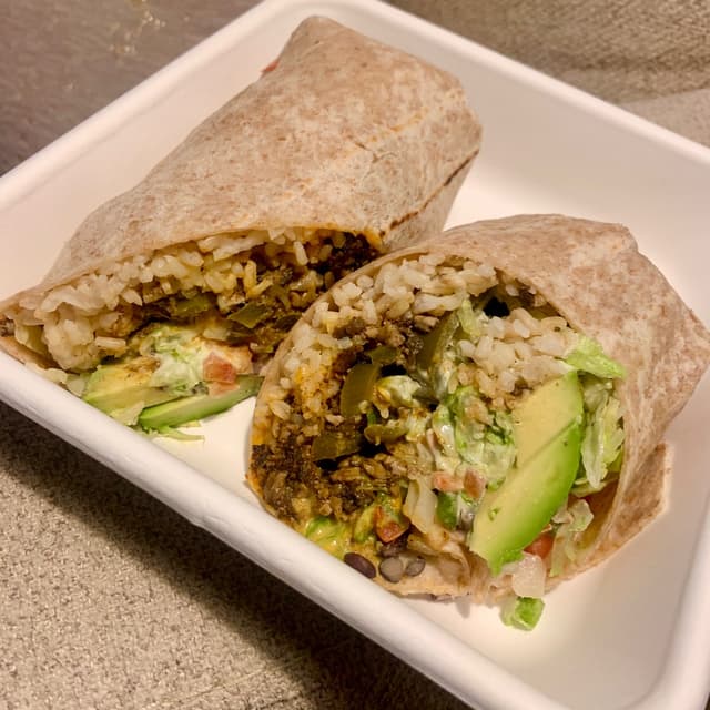 Foto del piatto “9 layer burrito”