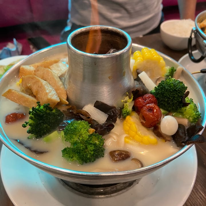 photo of New Fut Kai Vegetarian Restaurant Miso soya milk hotpot shared by @dianalyh on  02 Mar 2021 - review
