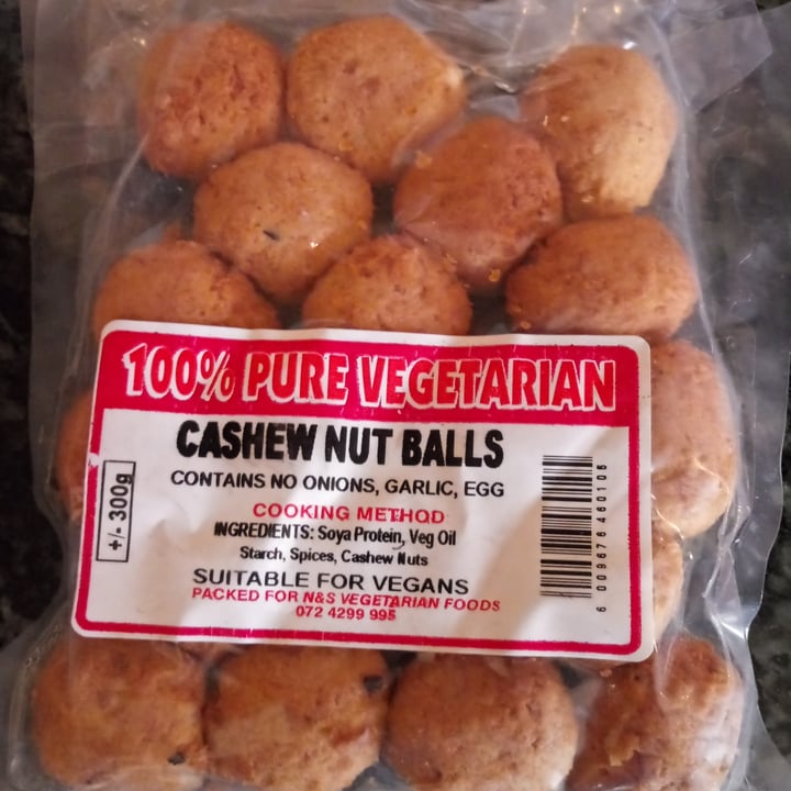 photo of N&s vegetarian foods Cashew Nut Balls shared by @nnandita15 on  23 Sep 2020 - review