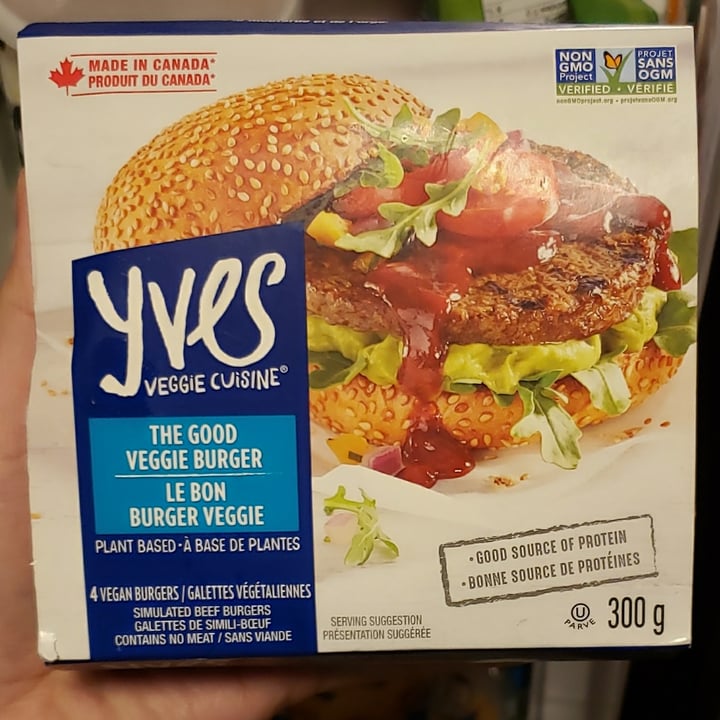 photo of Yves Veggie Cuisine The good veggie burger shared by @all1za on  30 Aug 2021 - review