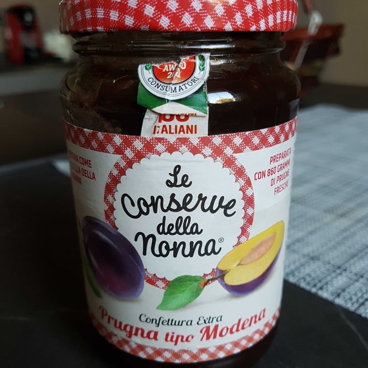 photo of Le conserve della nonna Confettura Extra Di Prugne shared by @robykavinsky on  13 Jan 2022 - review