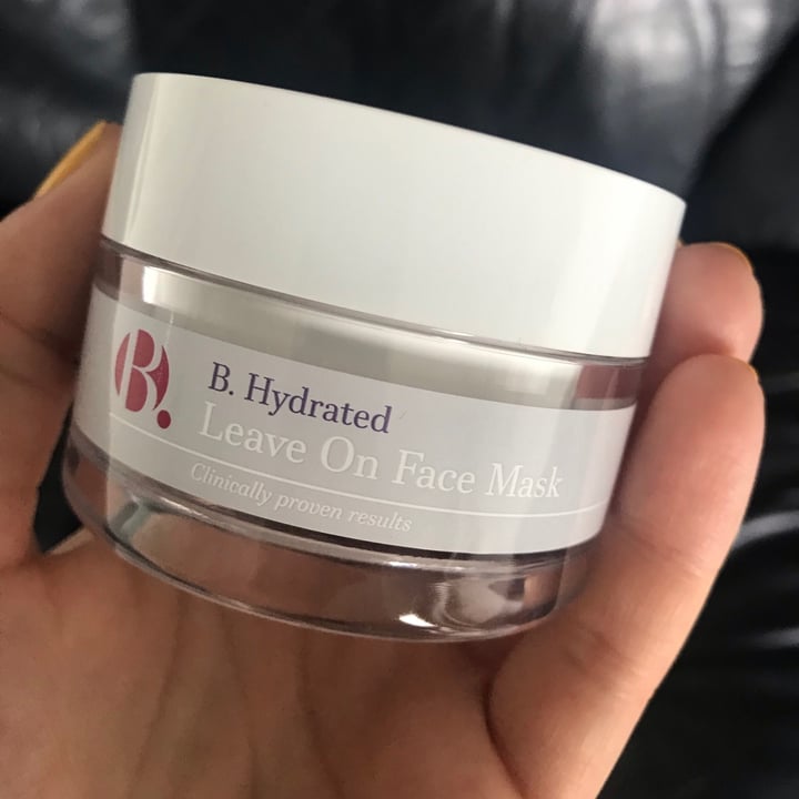 photo of Superdrug Store plc B. Hydrated Leave On Face Mask shared by @earthwithjbro on  22 May 2020 - review