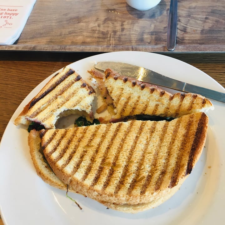 review photo of Costa Coffee Caramel Oat Latte And Turkee Cranberry & Stuffing Toastie shared by @monica8 on 26 Nov 2021 - review
