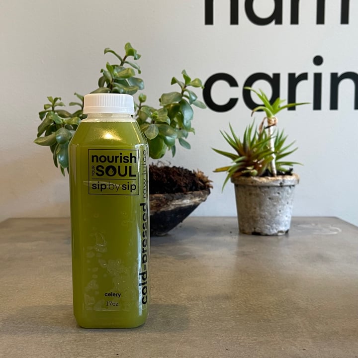 photo of Nourish Your Soul Celery Juice shared by @kshade27 on  17 Jan 2022 - review
