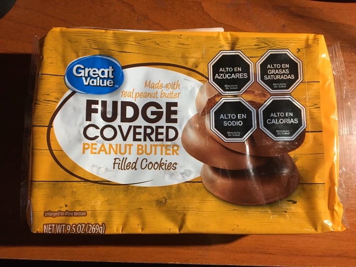 photo of Great Value  Galletas Fudge Covered shared by @benjadeftoner on  18 Feb 2020 - review