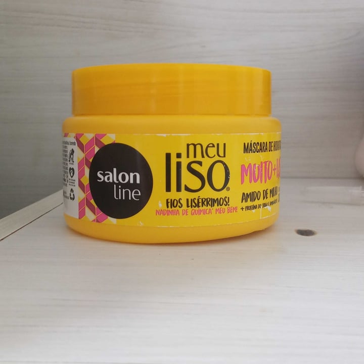 photo of Salon line mascara de hidratação muito mais liso shared by @isadorapontel on  04 Feb 2022 - review