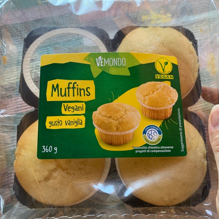 photo of Vemondo  muffin vegano shared by @catortorella on  06 Aug 2022 - review
