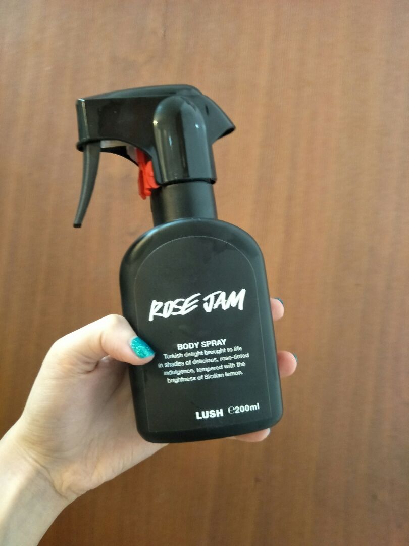 Rose jam lush body spray hot sale