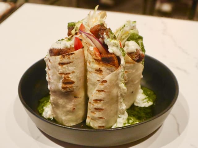 Foto del plato “Habibi Wrap”
