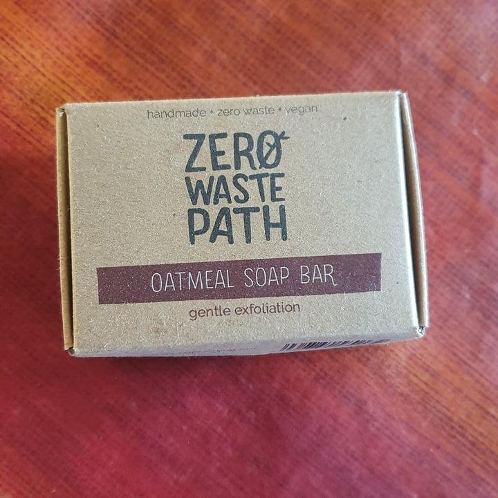 review photo of Zero Waste Path Oatmeal Soap Bar shared by @giolanghe on 15 Apr 2022 - review