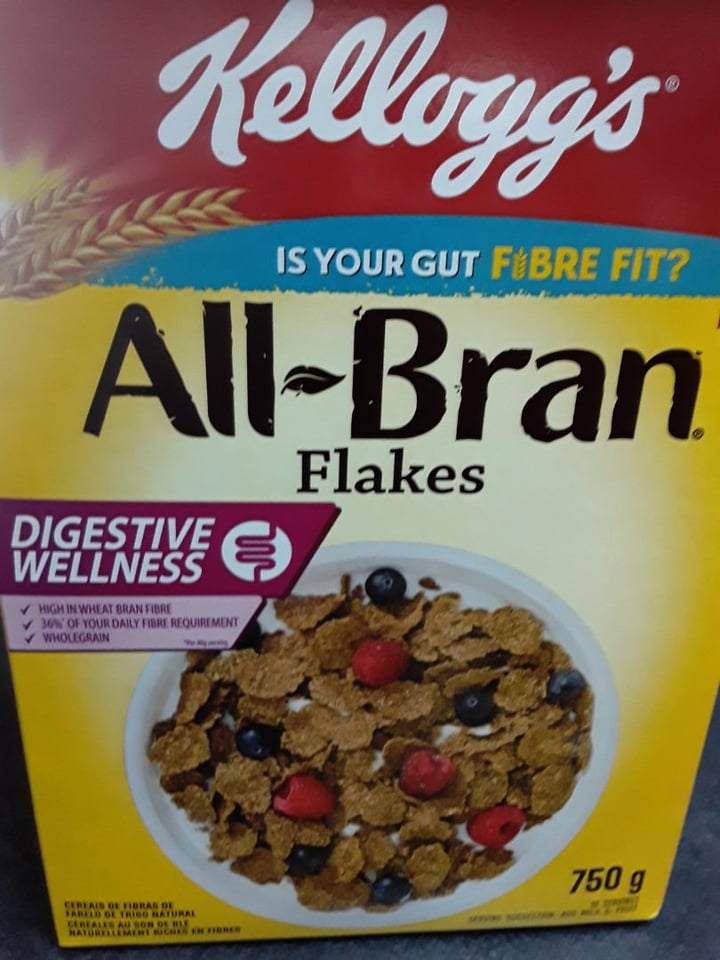 photo of Kellogg All Bran Flakes shared by @mokkah on  19 Dec 2019 - review
