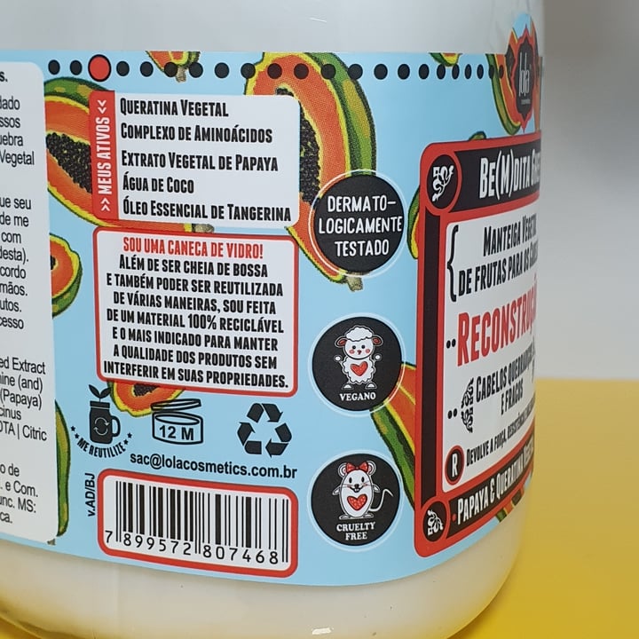 review photo of Lola Cosmetics Be(m)dita Ghee Reconstrução shared by @anacarrijo on 22 Sep 2021 - review