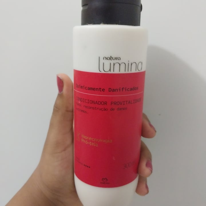 review photo of Natura condicionador Lumina para cabelos quimicamente danificados shared by @moonnoom on 15 Oct 2022 - review