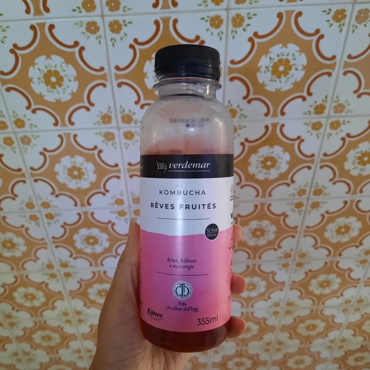 photo of Verdemar Kombucha De Revês Fruitês shared by @febueno on  11 Jul 2022 - review