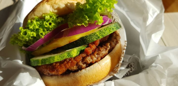 photo of VeganBurg Singapore Satay Burger with Impossible Patty shared by @kelvinngo on  18 Apr 2019 - review