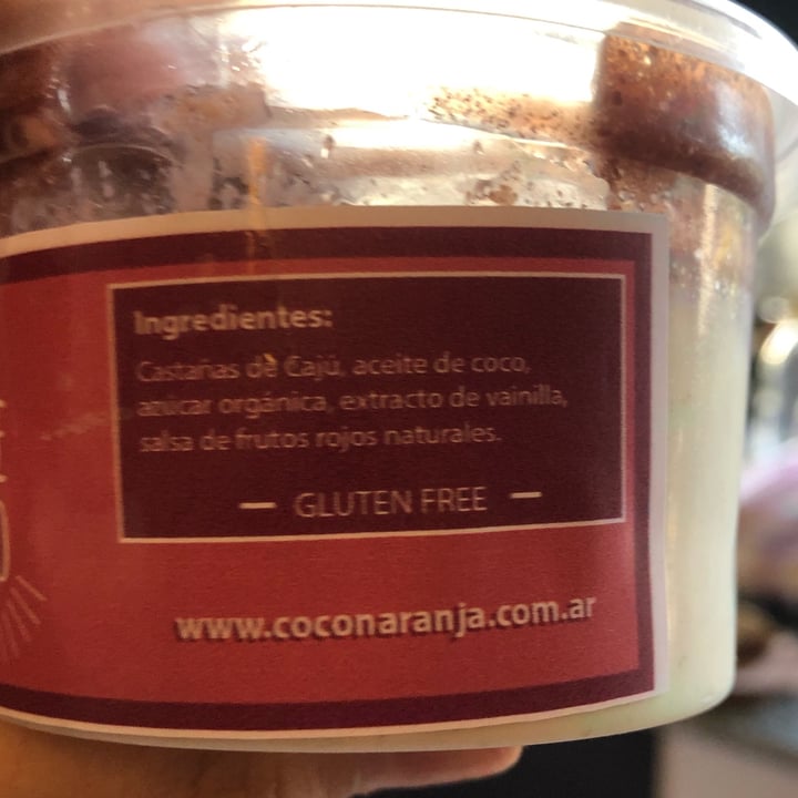 photo of COCONARANJA tienda & resto Cheesecake VEGAN shared by @laritaveganita on  22 May 2022 - review