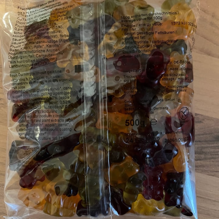 photo of Ökovital Fruit Gummy Candies shared by @weganerin on  28 Apr 2021 - review