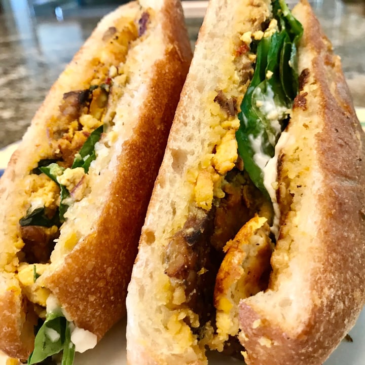 photo of Sweetpea Baking Co. Breakfast Sammy shared by @pdxveg on  25 May 2020 - review