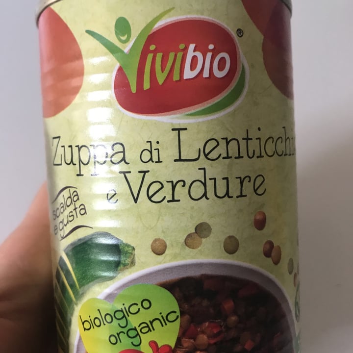 photo of Vivibio Zuppa di lenticchie e verdure shared by @elenaetna on  03 Apr 2021 - review