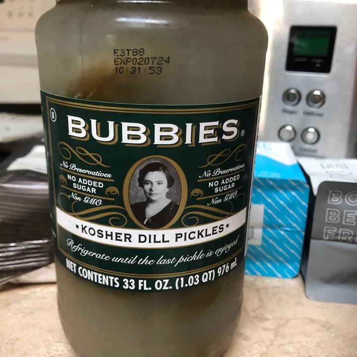 Bubbies Baby Kosher Dill Pickles Review abillion