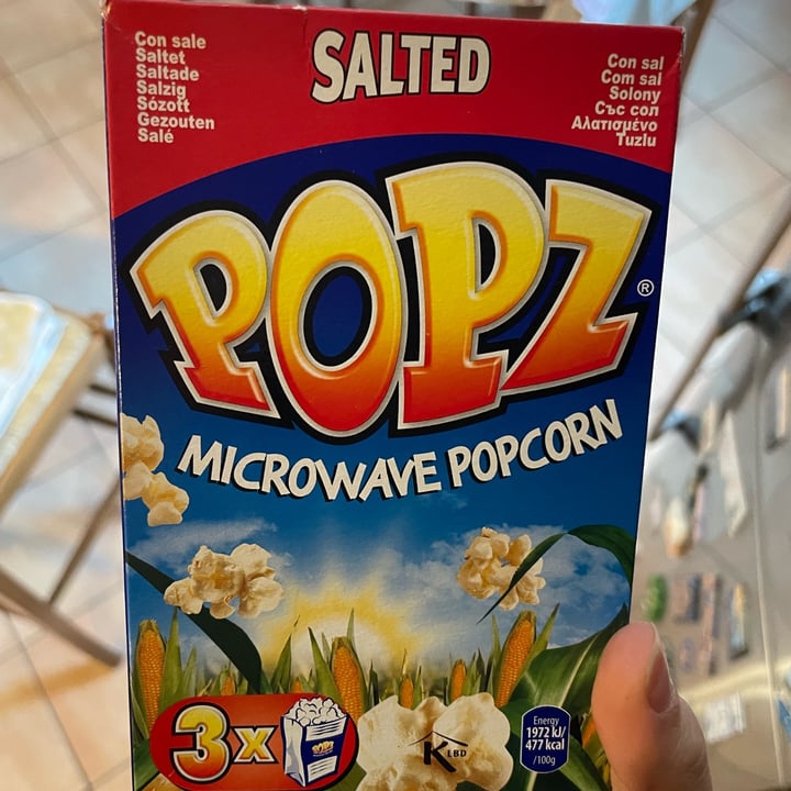 photo of Popz Microwave Popcorn shared by @alicemarcolini on  20 Mar 2022 - review
