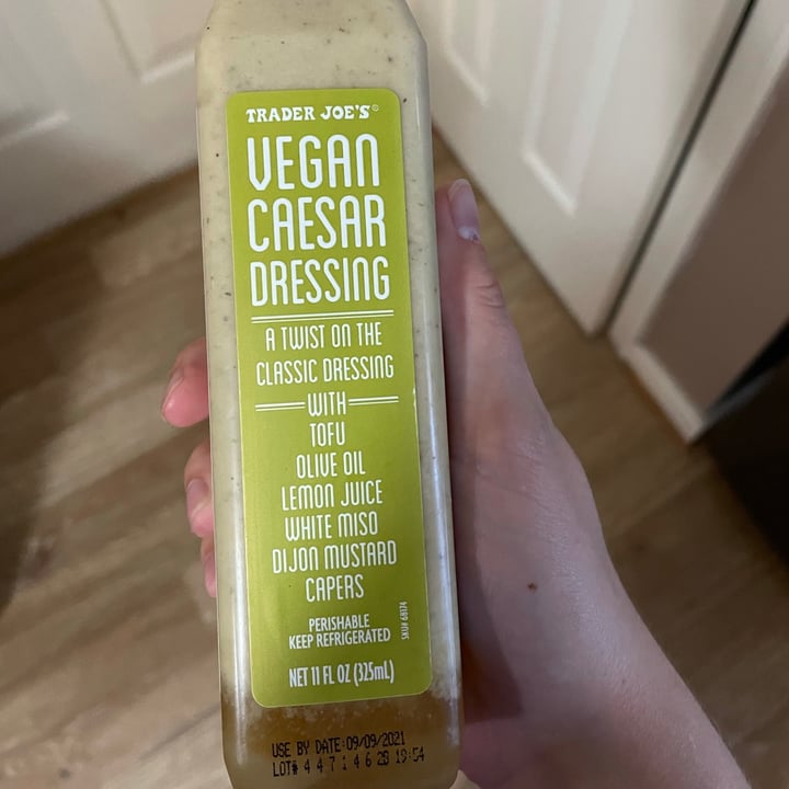 photo of Trader Joe's Vegan Caesar Dressing shared by @bmusik on  20 Aug 2021 - review
