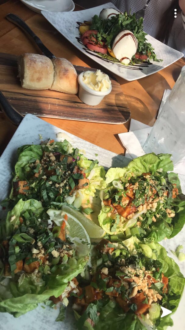 photo of Crave American Kitchen & Sushi Bar Lettuce wraps (asked for tofu as substitute for chicken) shared by @kdot on  20 Feb 2019 - review